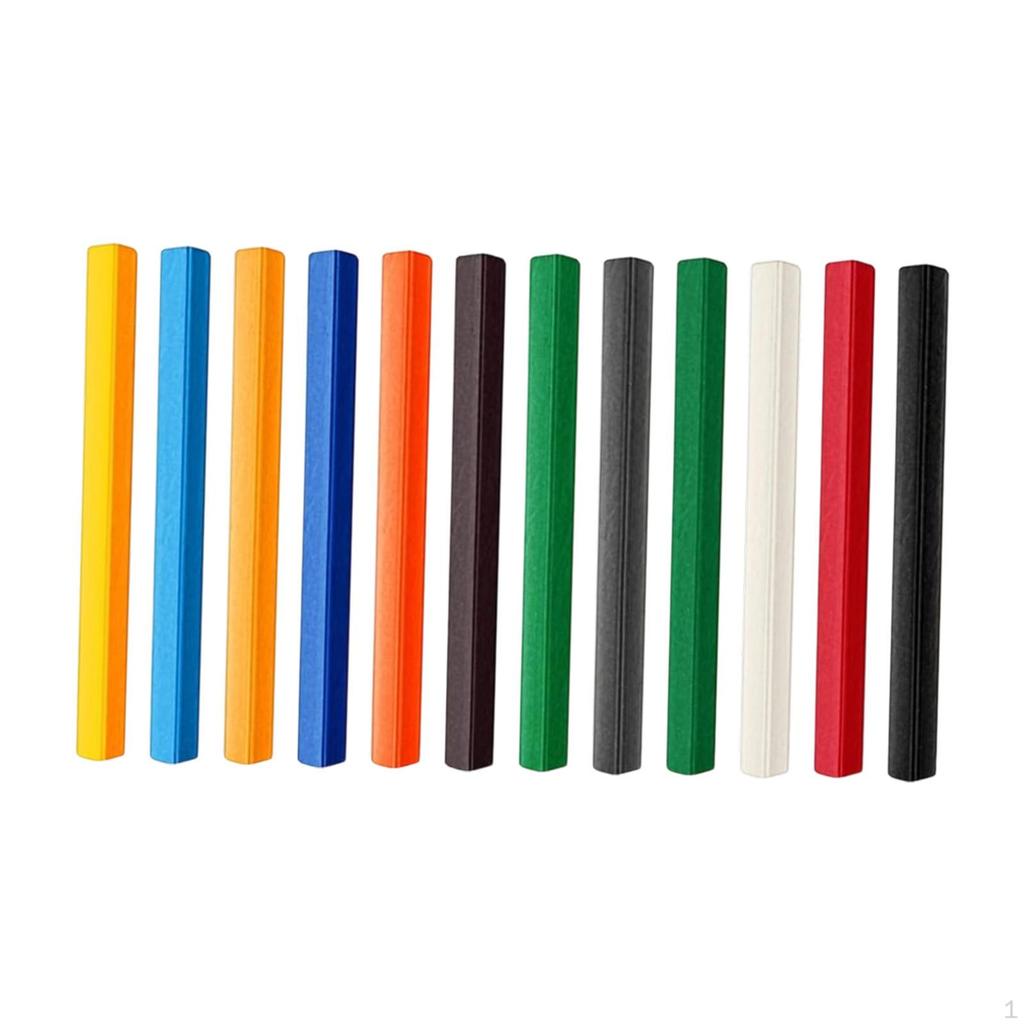 12 Pieces Underglaze Decorating Crayons Set Drawing Crayon Colors Coloring for Graffiti