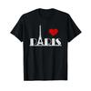 Parijs Eiffeltoren S Ik Hou Van Fan Hart T-shirt Vintage Streetwear Comfortabel Lichtelijk Casual Stijlvol Zacht