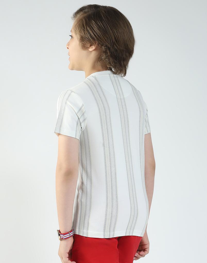 MONTE CARLO Boys Printed Round Neck T-Shirt