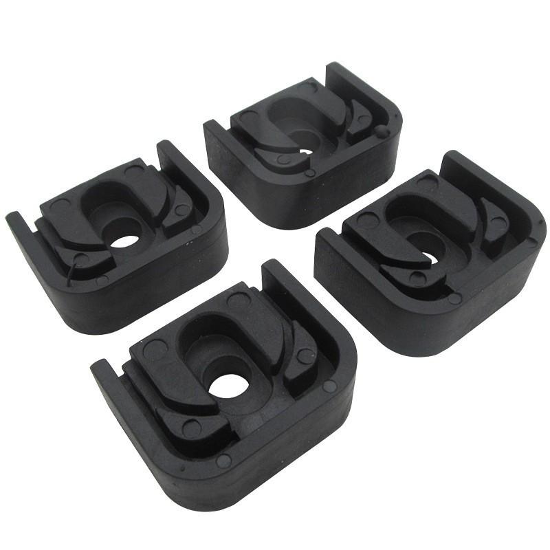 4-Pack Conditioner Outdoor Bracket Base Vibration Pads