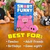 Snort Funny: The Oinkcredible You Laugh You Lose Party Game | 150 Challenge Cards