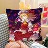 1Pc Touhou P-Project Pillow Case Fashion Square Pillowcase Bedroom Sofa Room Ins Decoration Leisure