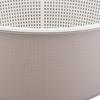 Fruit Colander Draining Bowl Plastic Thickened Double Layer Drainage Basket for Kitchen and Living Room