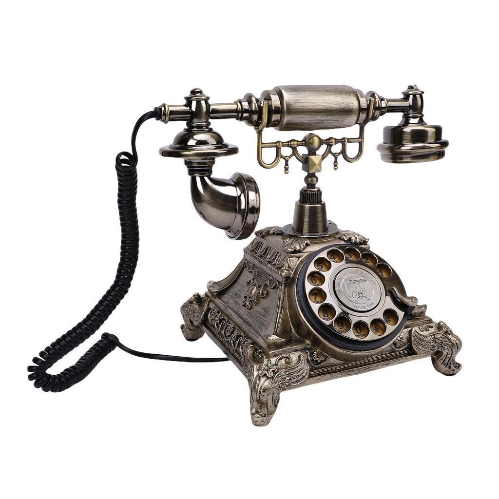 Guest Book Phone 32G Capacity Vintage Retro Telephone Customized Voice Message for Wedding Party