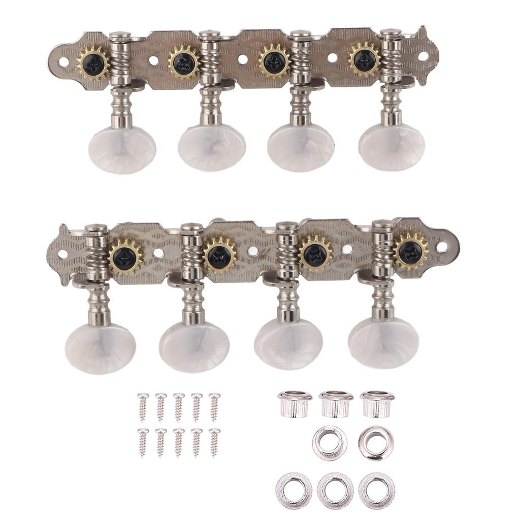 Mandolin Machine Heads String Tuning Pegs 4L4R for Mandolin Instruments Accessory