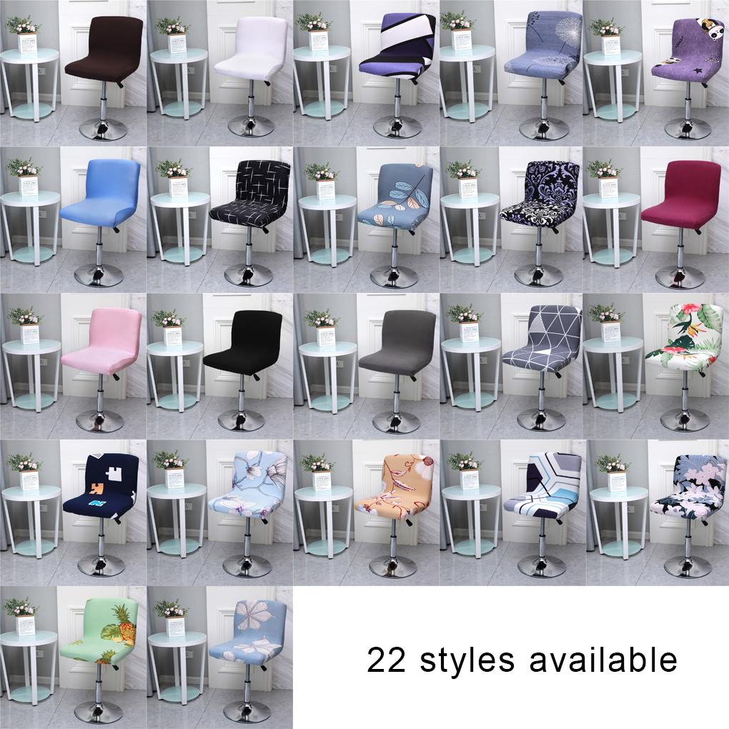 Chair Cover Elastic Business Bar Cafe Restaurant Living Room Bedroom Kitchen Stool Seat Stretchable Decoration Slipcover