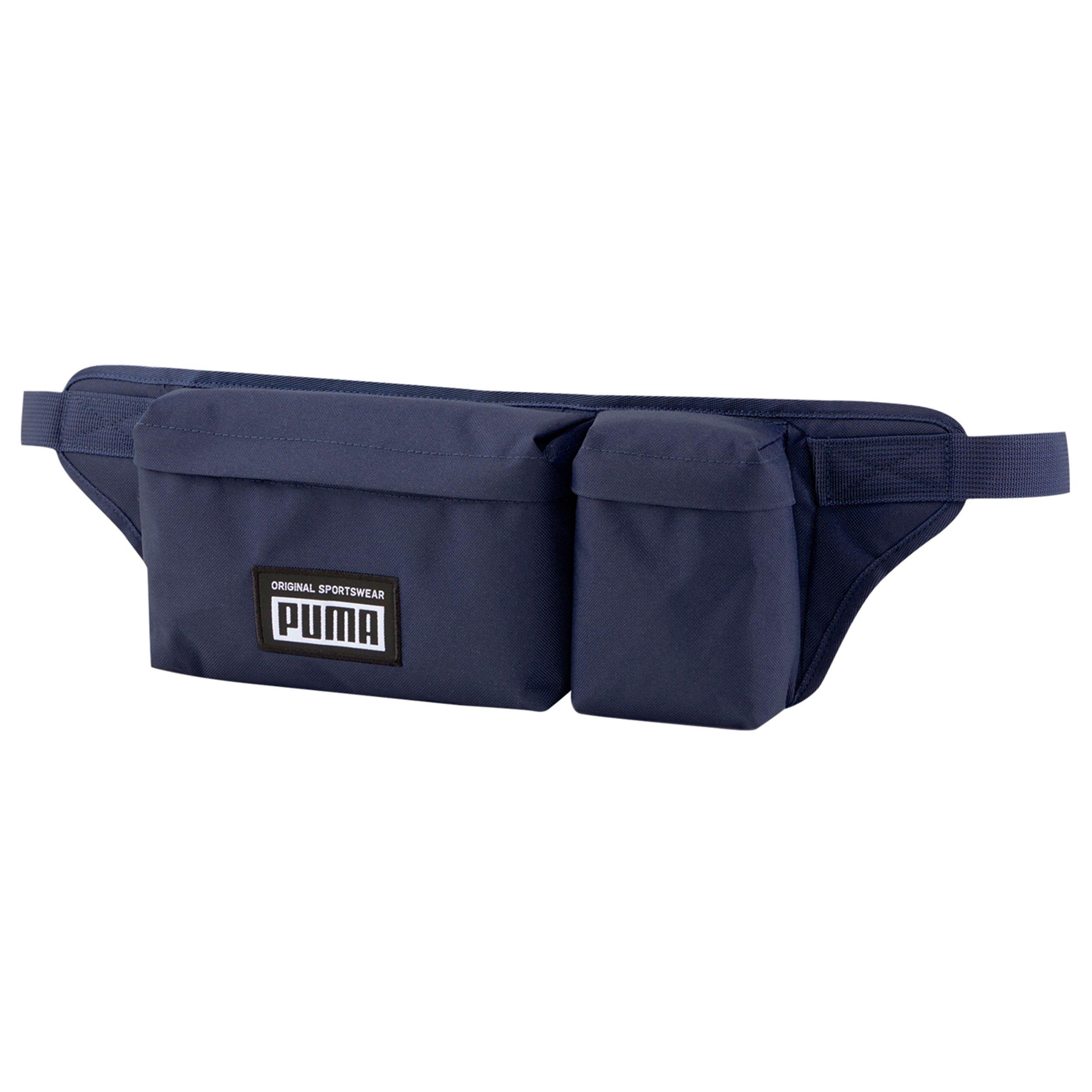 Puma Multifunctional Sports Fabric Waist Bag Regular Unisex Couple Unisex bags Blue 077303-02 Blue