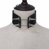 Alloy Spike Leather Choker, Rock Punk Harajuku Spiked Clavicle Necklace