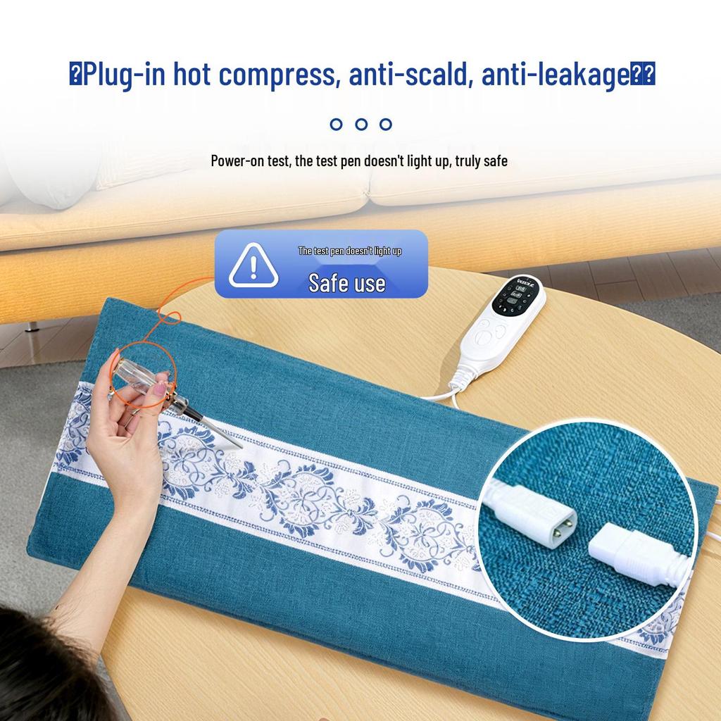 Electric Sea Salt Heat Therapy Pack - Full Body Heating and Moxibustion Physio Bag