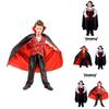 Kids Boys Royal Vampire Dracula Halloween Costume For Unforgettable Parties
