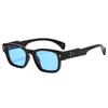 New square sunglasses, European and American fashion arrow rivet five-pointed star decorative sunglasses for men and women