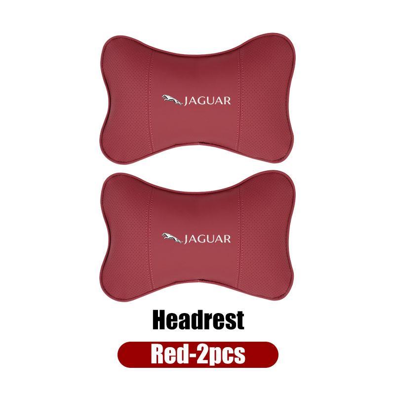 Car Logo Seat Belt Shoulder Cover Anti-wear Protection Pad Auto Accessories For Jaguar XF XJ XFR XKR S-Type F-Type X-Type F-Pace