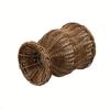 Eleganti Casali Rattan Sintetico Intrecciato Vasi Decorativi per Fiori Secchi E Artificiali Portafiori Decorazioni per Composizioni Floreali