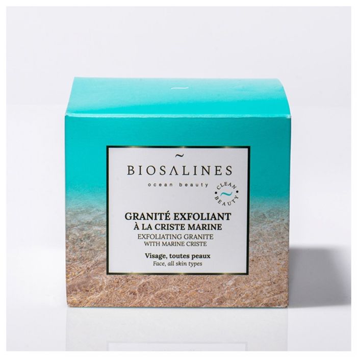 Gommage Exfoliant - Biosalines - Granité À La Criste Marine - 50ml - Pour Tous Types De Peau - Douce Exfoliation