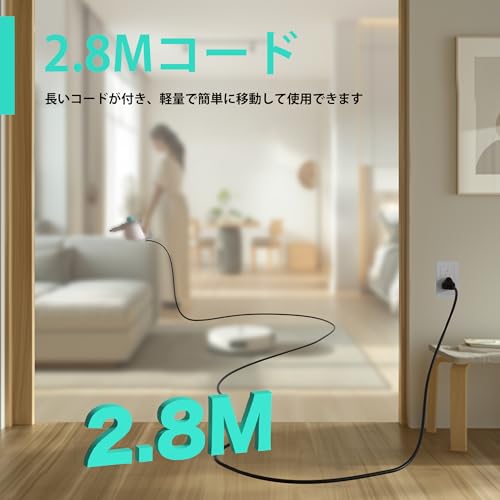 HAUSHOF [2025 Model] Steam Cleaner, Compact Steam Cleaner, High-Temperature Steam Cleaner with Boiler Heating, Handheld Steam Cleaner with 8 Attachmen