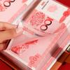 1PC Double-Sided Storage Exquisite Coin Storage Durable Money Book Convenient Collection Booklet Reusable 17.8x12cm