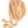 Universal Chemistry Bear Fur Beige Balaclava