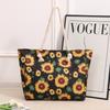New printed beach bag large-capacity casual shoulder handbag simple and fashionable summer travel tote bag
