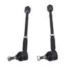 Front Inner Outer Tie Rods Assembly Set 95534703122 Driver Passenger Side Suspension Tie Rod End