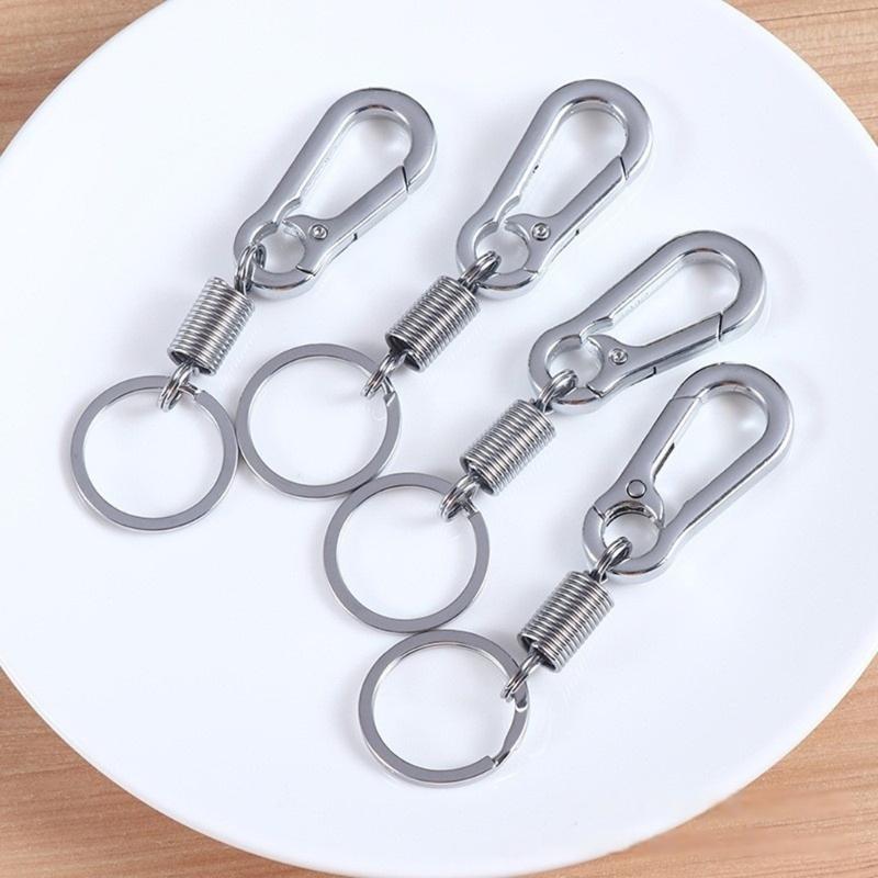 5 stuks Buiten Sleutelhangers Luxe Sleutelhangers Duurzaam Compacte Sleutelhangers voor Handige Sleutelhantering