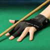 Elastic Snooker Billiard Gloves Left Hand Breathable 3 Fingers Snooker Glove Billiard Table Training Gloves Billiard Accessories