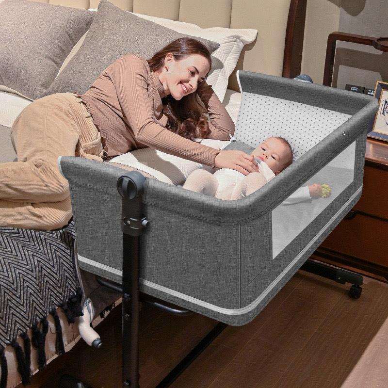 Removable Play Crib, Folding Splicing Bed, Portable Baby Diaper Table