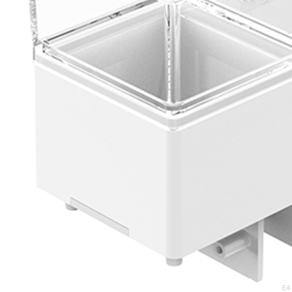 Auto Fish Food Feeder Fully Automatic Dispenser Portable with Timer Tank for