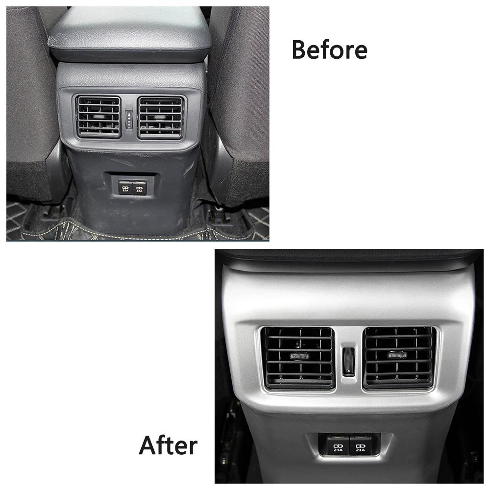 For Toyota Rav 4 Rav4 5 Gen 2019-2024 Interior Moulding Dashboard Central Control Color Change Modify ABS Matte Silver Sticker