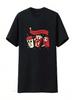Let S Watch Horror Movies Funny Halloween Costume Stylish Wounisexs Summer T Shirt Top Vintage Washed Unisex Fashion