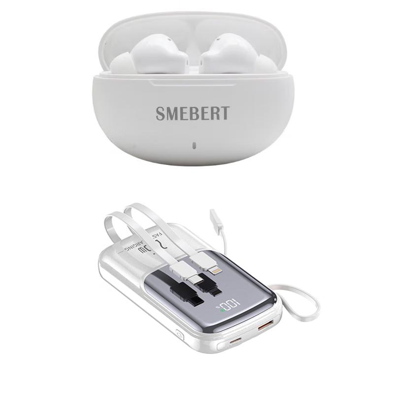 

Shuman D18 TWS Earbuds & KP200 Power Bank Bundle