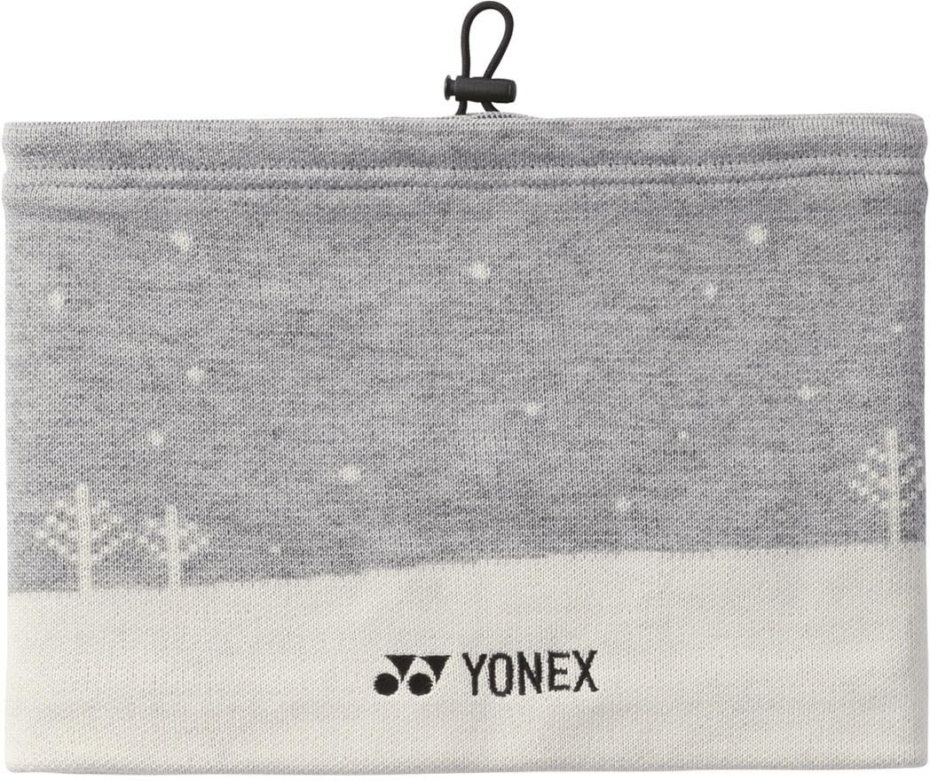 

YONEX Шарф-манишка 45048Y-326 (Серый x Белый/FF/Мужской, Женский)