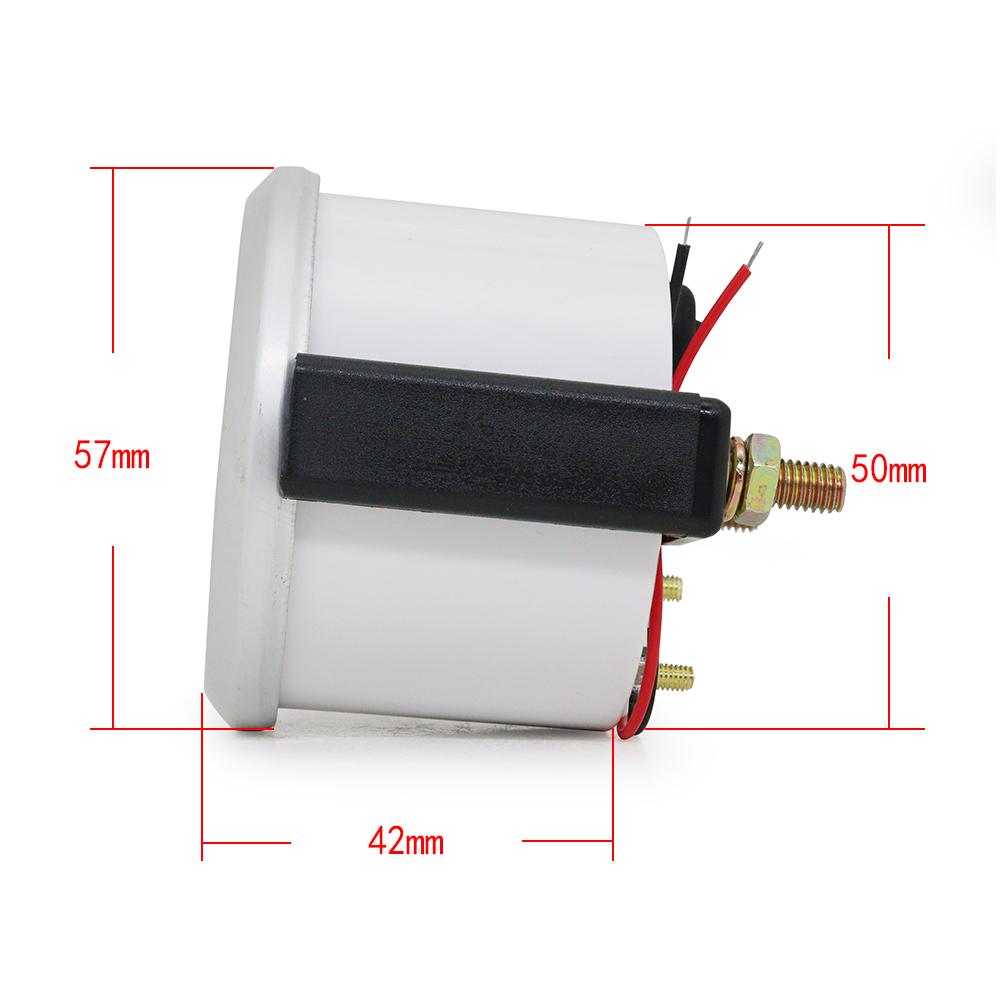 DRAGON GAUGE 2" 52mm LED Car Boost/Water Temp/Oil Temp/Oil Pressure/Tachometer/Volt/Vacuum Gauge Meter