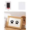 Diy Wooden Baby Pet Paw Print Footprint Handprint Photo Frame No Mess Ink Pad Imprint Kit Memorial  For Newborn And Pet Lover