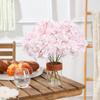 10/20pcs Artificial Flowers Silk Hydrangea Combination Garden Wedding Bride Bouquet Home Room Table Festival Wreath Diy Decorati