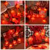 Chinese Style Spring Festival Lights Decor Wealth God Lantern String  Birthday Celebration