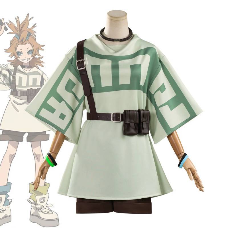 Gachi Akuta Remlin Cosplay Costume With Soft Wool For Anime Fans
