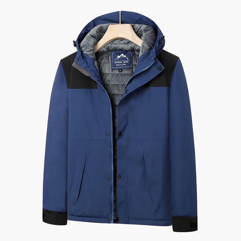 TDY Unisex Fleece-Lined Splashproof Work Jacket XL