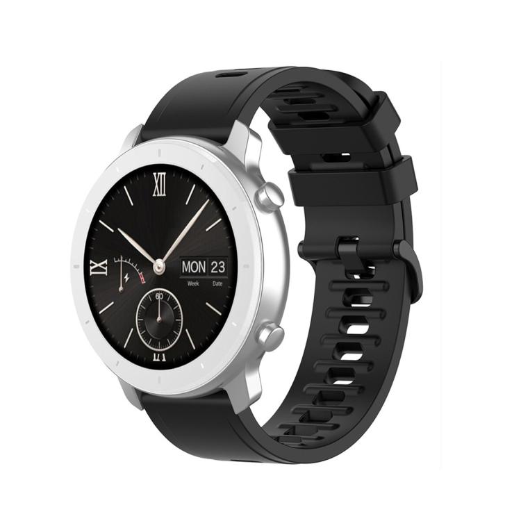 For Amazfit GTR Silicone Smart Watch Watch Band, Size:22mm