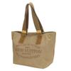 Used LOUIS VUITTON Tote Bag Plat'n Soleil Hippo PM M94144 2012 canvas/Nume Leather Khaki Beige Everyday Use