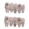 Nail Phototherapy Handmade Patch Metal Butterfly Explosion Flash Detachable