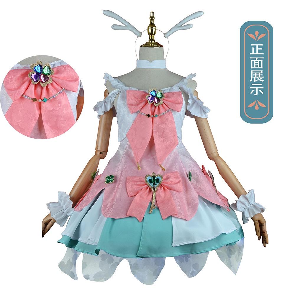 Premium Coscosplay Polyester Fiber Fabric Cosplay Costume For King Of Glorys Praying Cloud Jun Yao