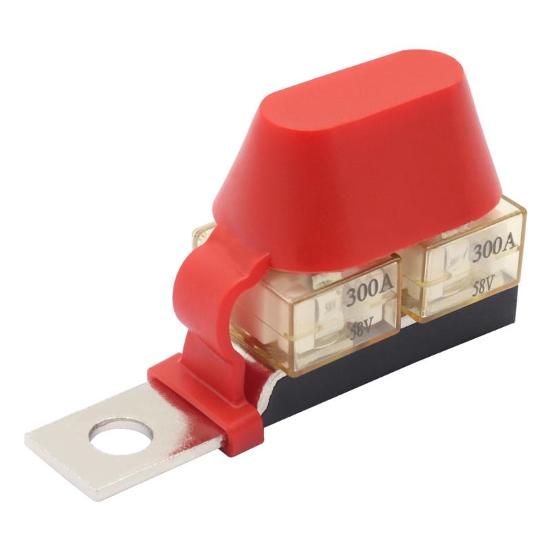 100-300A Waterproof Fuses And Compact Double Terminal Battery Fuses Block For Marine Boat Applications