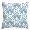 Blue and White Geometric Decorative Pillowcase Living Room Office Home Pillowcase Car Ornaments