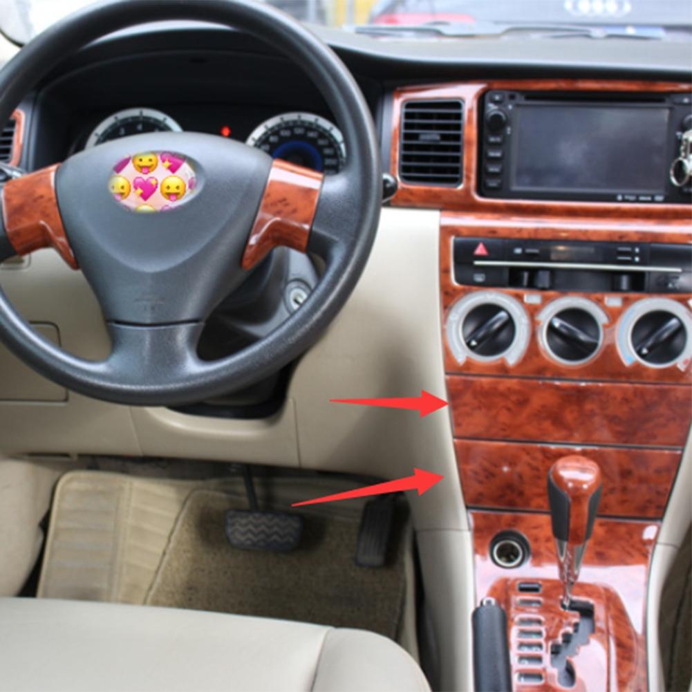 Pentru Corolla 2003-2008 Panou Cutie Depozitare Consola Centrală Aspect Lemn de Piersic