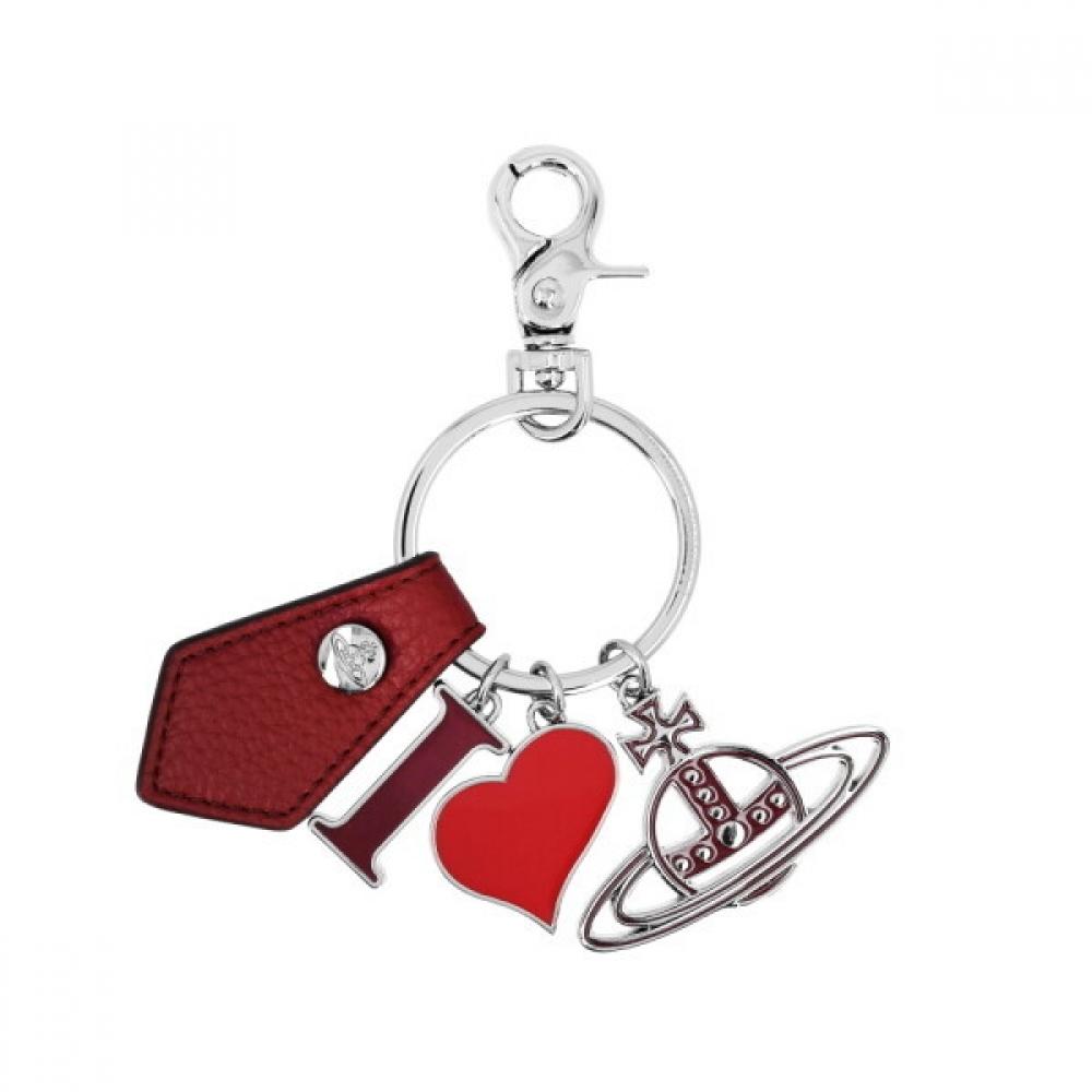 

VIvIenne Westwood Vegan BIo Green GraIn I Love Orb keyrIng 8203011eu S000d H407 one size