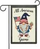 Garden Ag 12"x18" Cute All American Gnome Patriotic - Great for Lawn, Porch, Gnome Lover, Fourth of July Decor