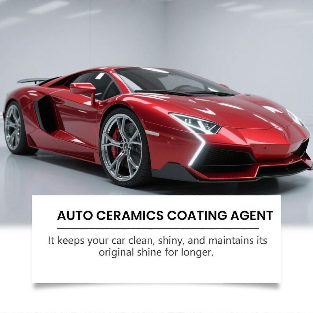 High Gloss 9H Ceramic Coating for Black Cars, Mirror-Like Shine & Paint Protection