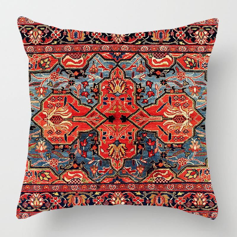 Throw Pillow Persian Turkish Lumbar Pillow Cushion Car Pillow Cover Sofa Cushion Home Decoration