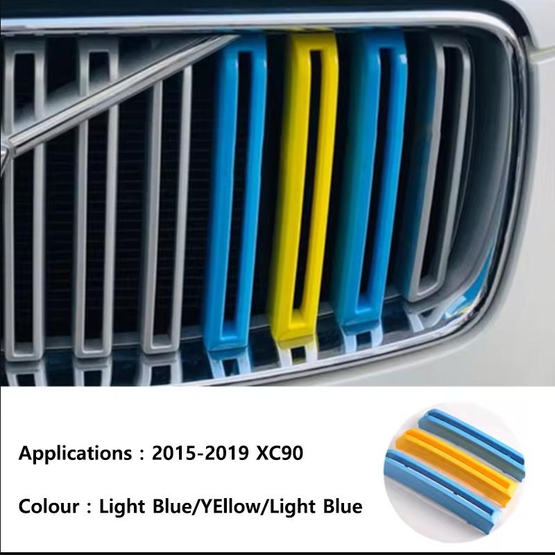Pro Volvo S60 S90 XC40 XC60 XC90 V60 V90 modifikovaná mřížka švédský styl ozdobná lišta interiérové automobilové doplňky dekorativní
