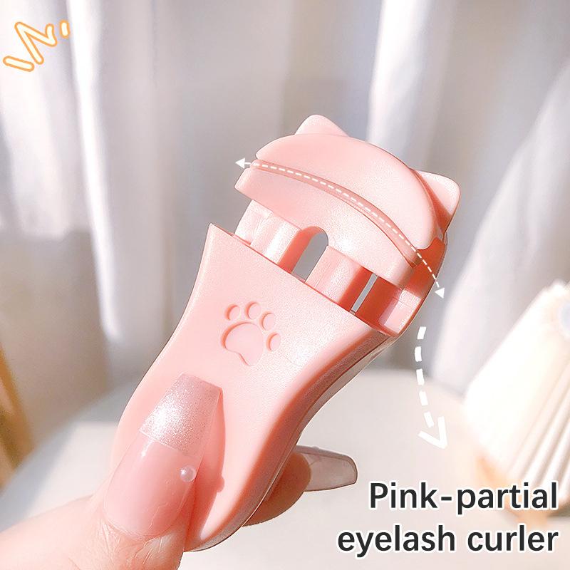 Süßer Katzenpfoten Wimpernzange Langanhaltend Professionell Wimpernclip Augen-Schönheitswerkzeug Kosmetisch Passend für alle Wimpernformen